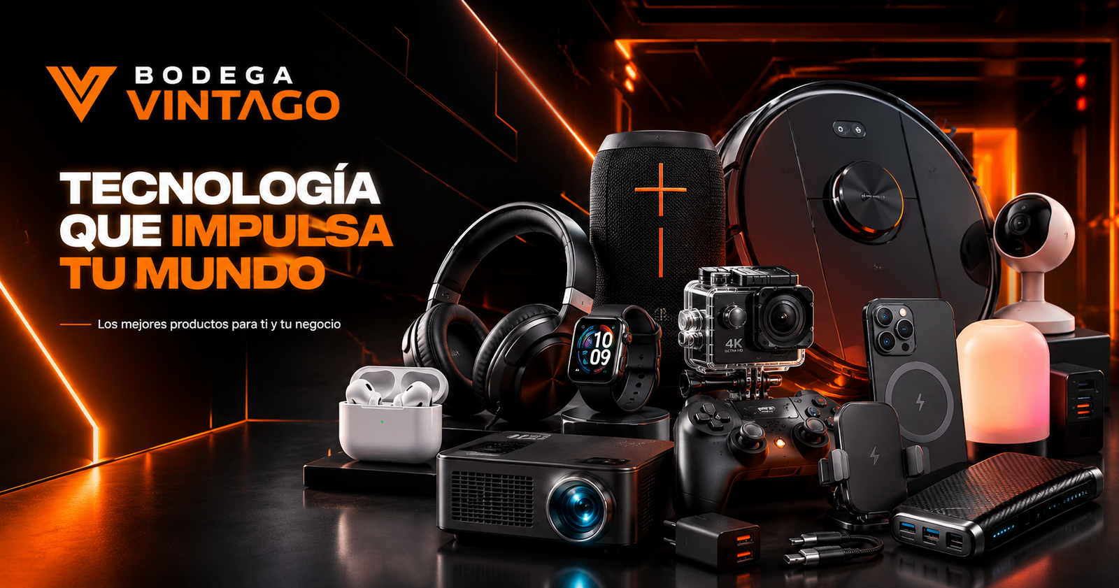 940+ productos de tecnología, directo de bodega a tu negocio.