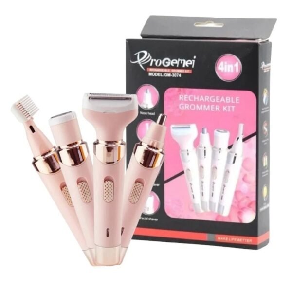 MAQUINA DEPILADORA MUJER GEEMY 4 EN 1