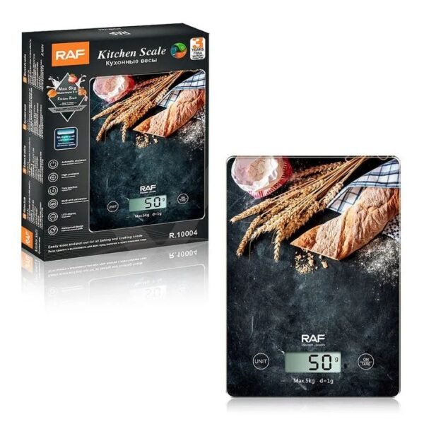 GRAMERA BASCULA DIGITAL DE COCINA RAF 5KG