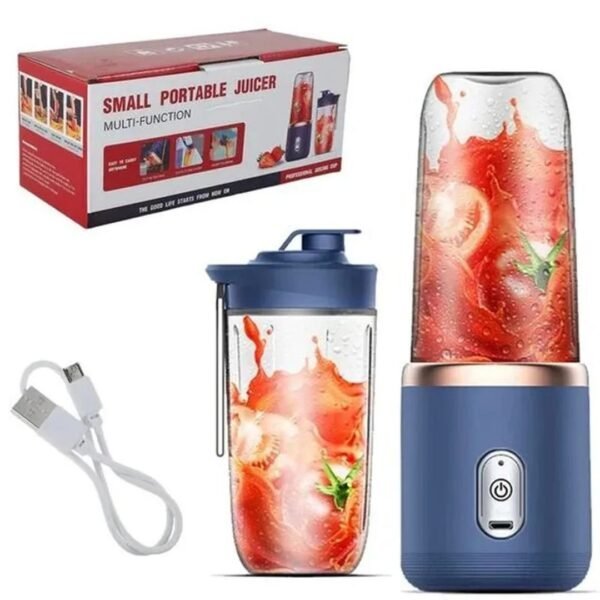 LICUADORA PORTATIL DOBLE VASO RECARGABLE