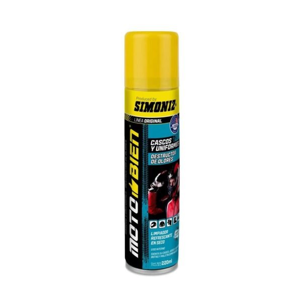 LIMPIADOR DE CASCOS  REFRESCANTE EN SECO 220 ML