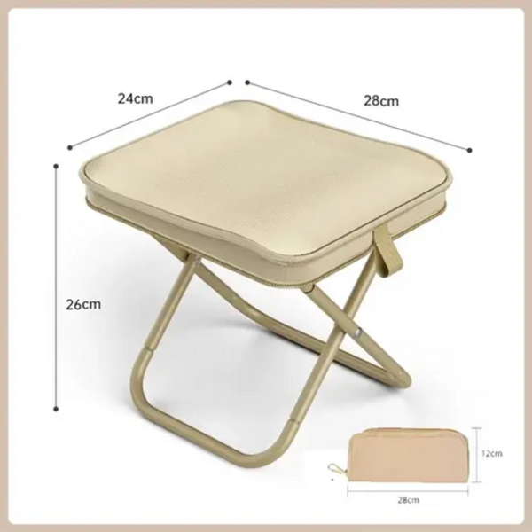 SILLA PLEGABLE PORTATIL CAMPING TIPO CARTERA