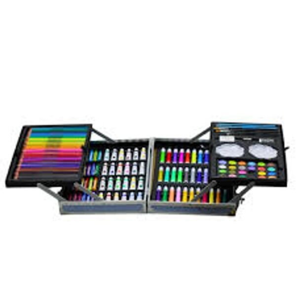 MALETIN KIT DE ARTE METALICO DIBUJO CREATIVO