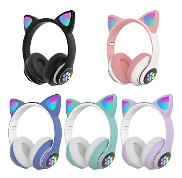 AUDIFONOS DIADEMA DE GATO