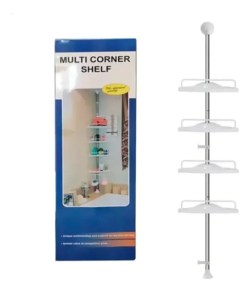 ORGANIZADOR ESQUINERO BAÑO ESTANTE DUCHA