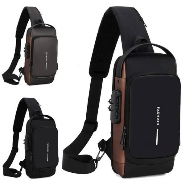 BOLSO MORRAL FASHION CON CLAVE DE SEGURIDAD