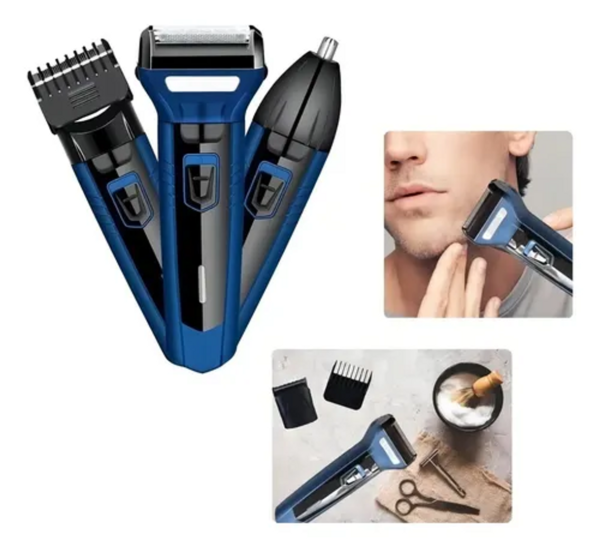 PATILLERA AFEITADORA GEEMY 3 EN 1 HOMBRE