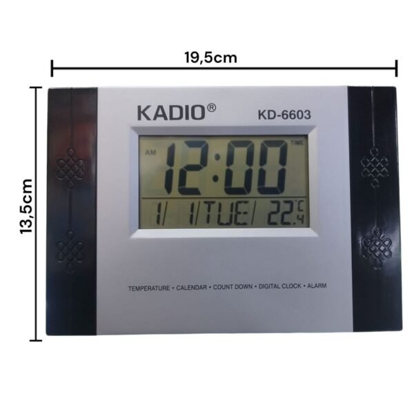 RELOJ PARED MESA KADIO KD-6603