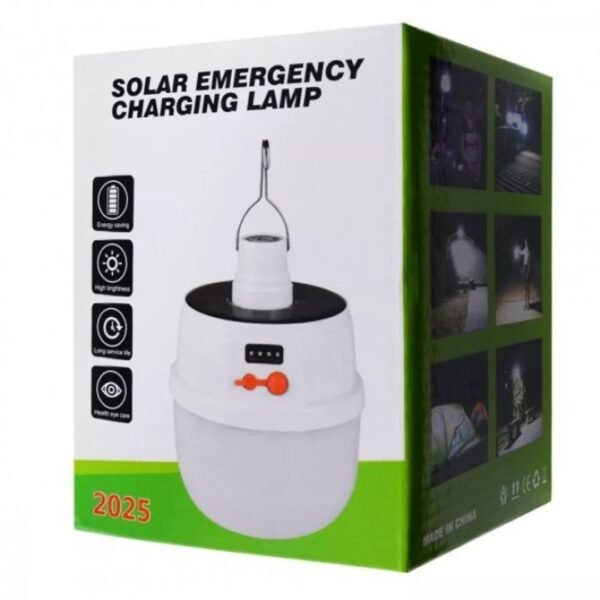 BOMBILLO SOLAR EMERGENCIA 2025