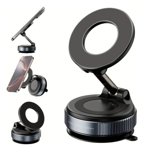SOPORTE MAGNETICO DE TELEFONO VACUMM SUCTION