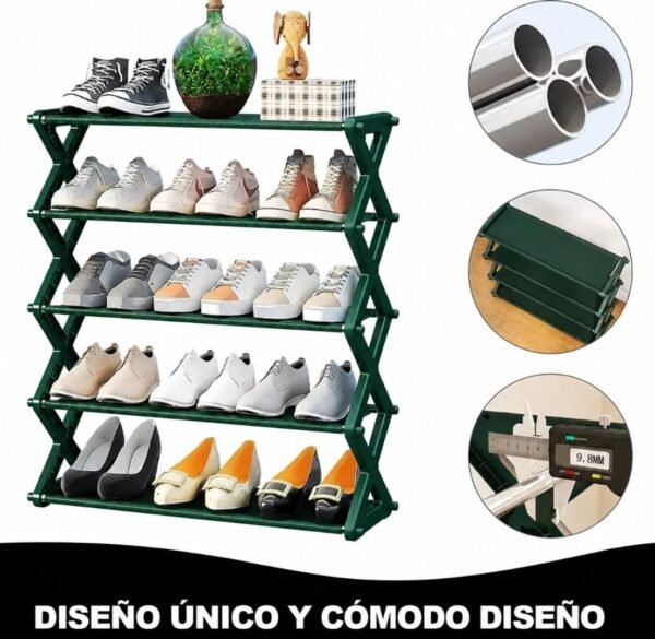 ZAPATERO ESTANTE DE ALMACENAMIENTO 5 NIVELES