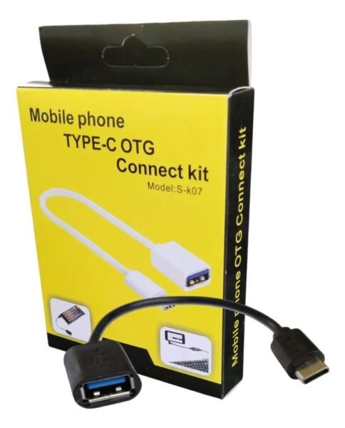 CABLE OTG USB A TIPO C TELEFONO MOVIL