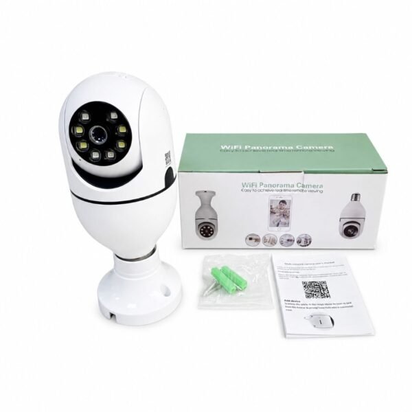 CAMARA IP TIPO BOMBILLO WIFI V360 PRO PANORAMA