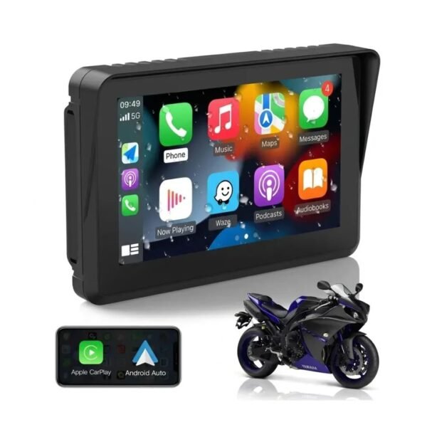 CAR PLAY PANTALLA PARA MOTO MULTIMEDIA SMART