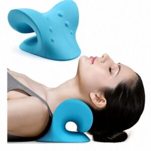 Almohada Cervical Curva Apoyo de Cuello Massager