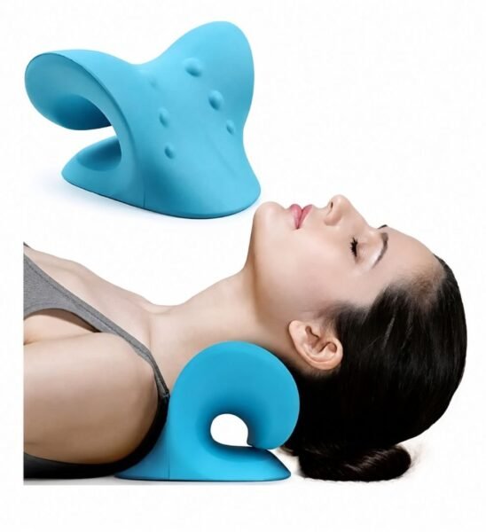 ALMOHADA CERVICAL CURVA APOYO DE CUELLO MASSAGER