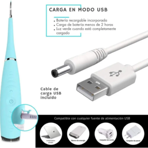 Cepillo Bucal Eliminador de Sarro Electrico