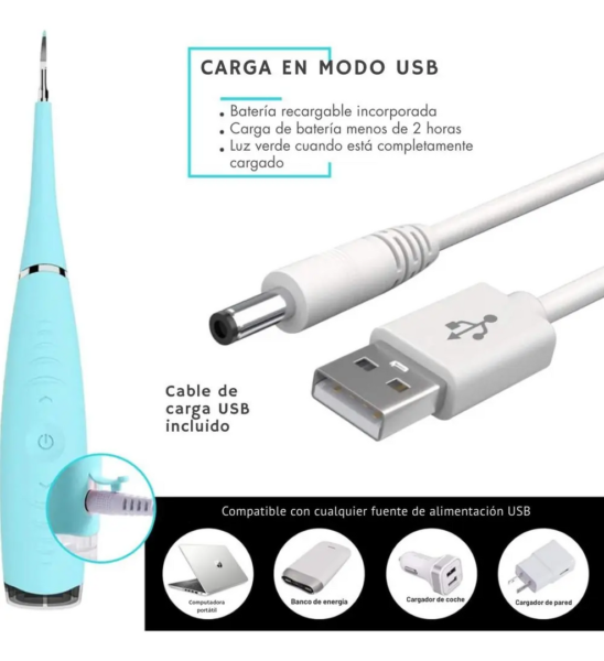 CEPILLO BUCAL ELIMINADOR DE SARRO ELECTRICO