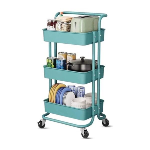CARRITO ORGANIZADOR 3 NIVELES TIRE STORAGE MULTIUSOS