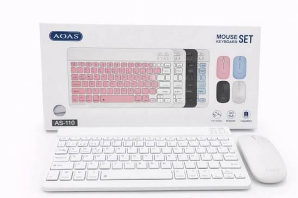COMBO TECLADO + MOUSE AOAS AS-110 BLUETOOTH