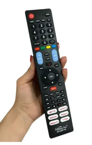 CONTROL REMOTO UNIVERSAL NANOTEC 7 EN 1 SMART TV