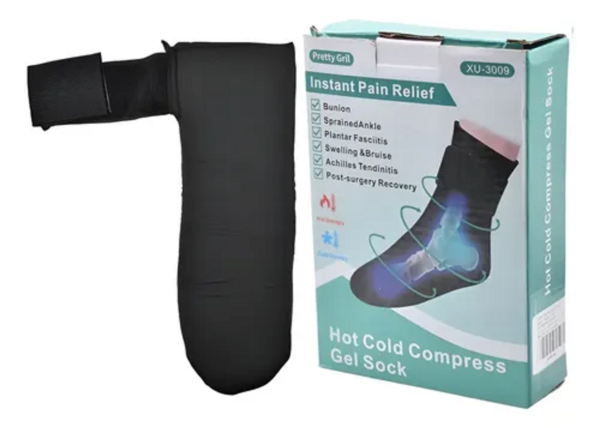 TOBILLERA COMPRESA MEDIA TERMICA FRIO CALOR