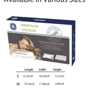 Almohada Proteccion Cuello Memory Foam Ortopedica Gel Espuma