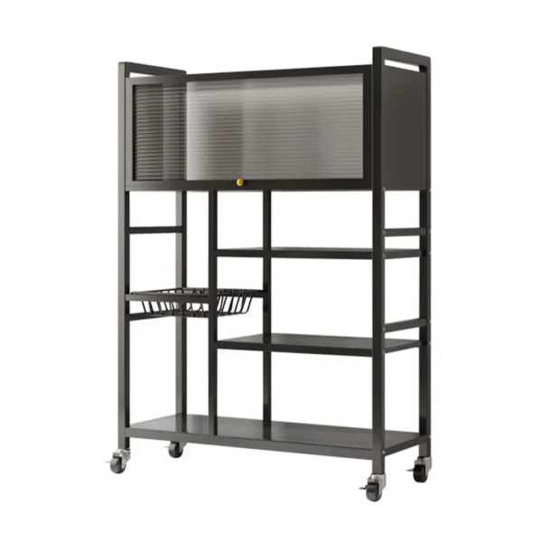 ESTANTE ORGANIZADOR PLATERO METALICO GRANDE DE PISO