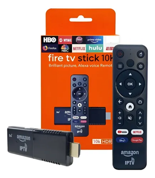 FIRE TV STICK 10K AMAZON CONTROL DE VOZ CONVERTIDOR SMART TV