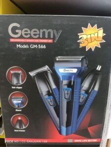 PATILLERA AFEITADORA GEEMY 3 EN 1 HOMBRE