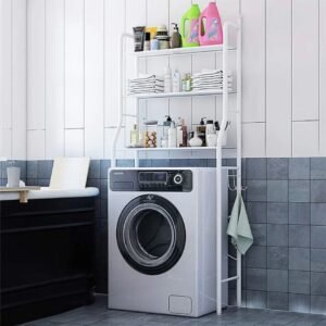 ESTANTE ORGANIZADOR PARA LAVADORA 3 NIVELES METALICO