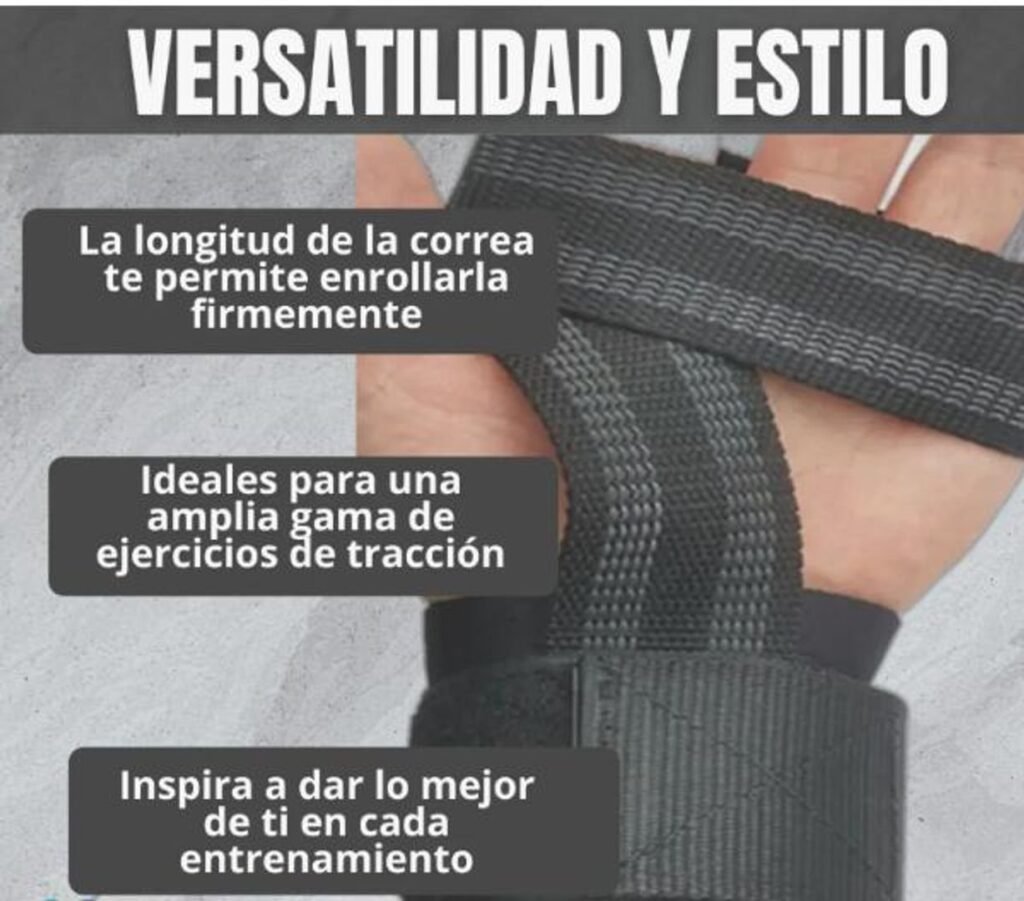Muñequera Correa Straps para Gym