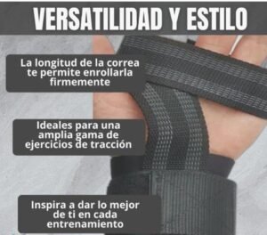 MUÑEQUERA CORREA STRAPS PARA GYM