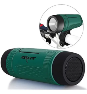 PARLANTE BLUETOOTH ZEALOT S1 CON SOPORTE PARA BICICLETA