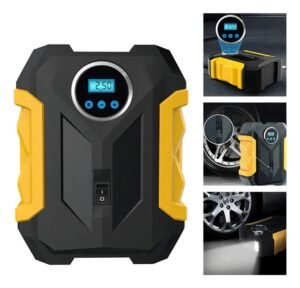 KIT MALETIN COMPRESOR DE AIRE Y HERRAMIENTAS PORTATIL