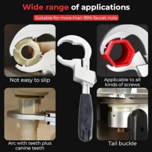 LLAVE MULTIFUNCIONAL PARA PLOMERIA Y GRIFERIA