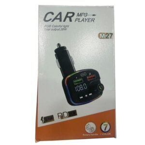 MODULADOR TRANSMISOR PARA CARRO BLUETOOTH FM M27