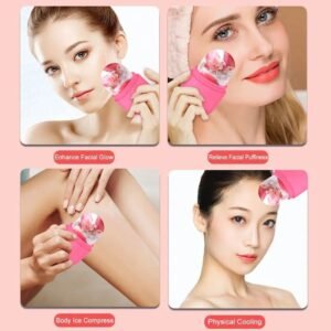 MOLDE SOPORTE HIELO MASAJEADOR FACIAL HIELOTERAPIA
