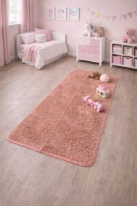 TAPETE PELUDO PIE DE CAMA 60X150CM