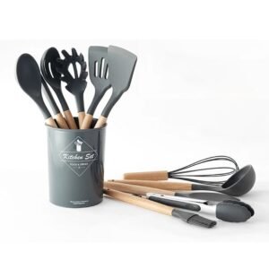 UTENSILIOS COCINA SILICONA 12pcs
