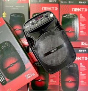 CABINA PARLANTE RECARGABLE 6.5 PULGADAS LUCES LED NX-Y7