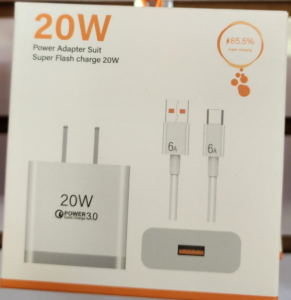 CARGADOR CELULAR 20W TIPO C