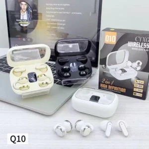 AUDIFONOS INALAMBRICOS 2 EN 1 Q10 ALTA DEFINICION