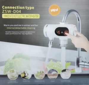 FILTRO CALENTADOR Y PURIFICADOR DE AGUA ELÉCTRICO PARA GRIFO 3000W