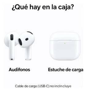 AIRPODS SERIE 4 AUDIFONO 1.1 IPHONE ANDROID