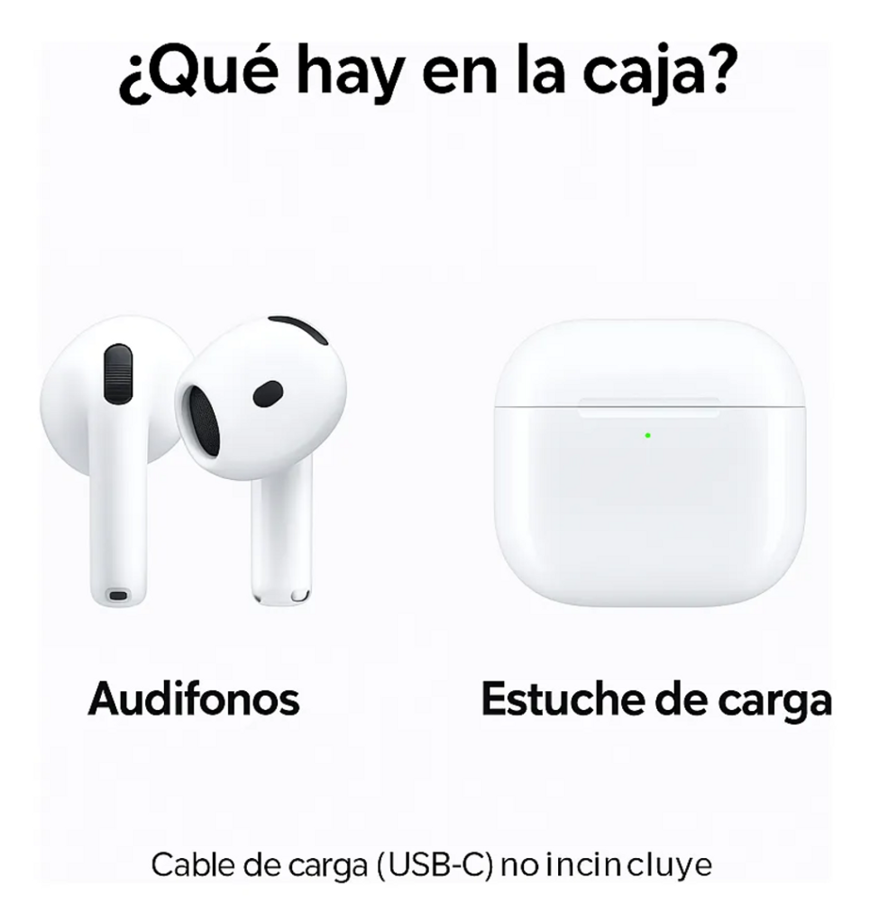 Airpods Serie 4 Audifono 1.1 iPhone Android