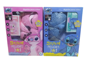 COMBO STICH PELUCHE PROYECTOR - LEGO - LLAVERO