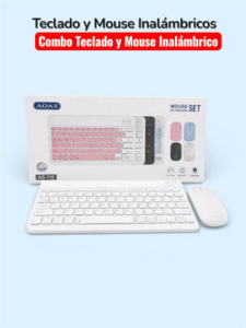 COMBO TECLADO + MOUSE AOAS AS-110 BLUETOOTH