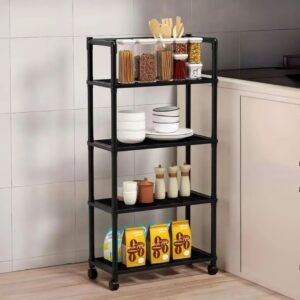 CARRITO ORGANIZADOR MULTIFUNCIONAL ESTANTE 4 NIVELES