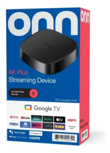 CONVERTIDOR SMART TV PREMIUM ONN 4K COMANDO DE VOZ REPLICA